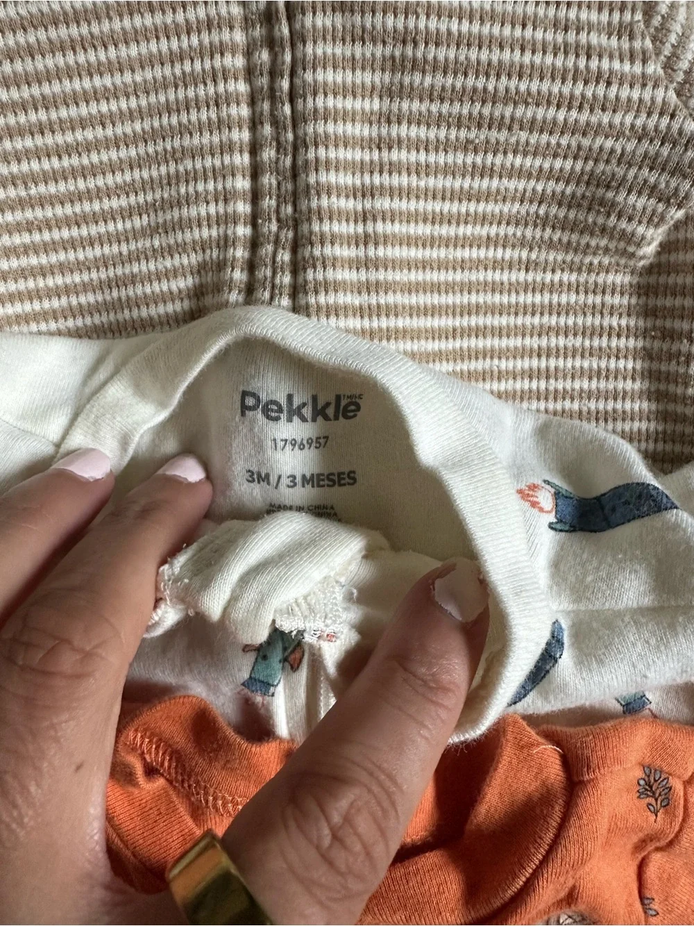 Bundle of Baby Boy 3 Months Onesies - 0-3M